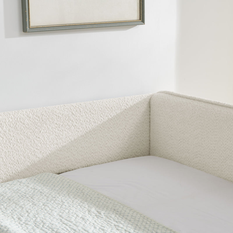 Upholstered Daybed With Pop Up Trundle