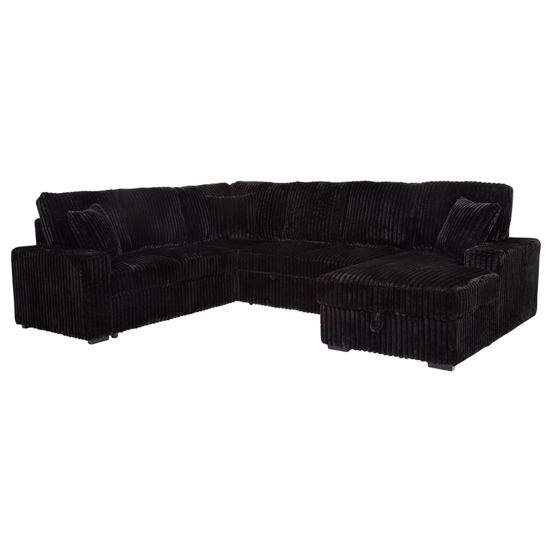 Thurston - Storage Sectional Sofa With Pop Up Bed
