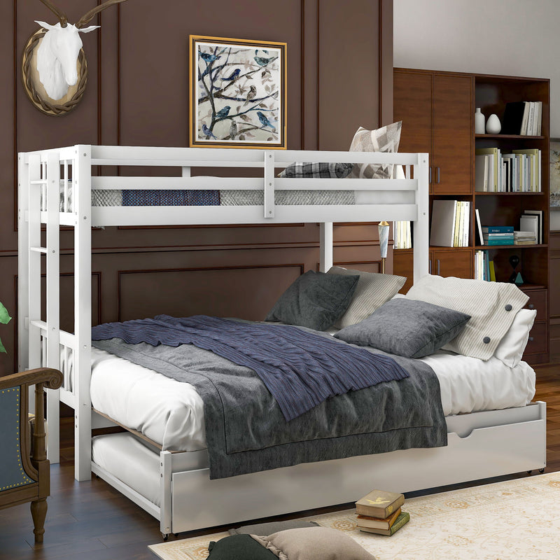 Smooth Mobility Bunk Bed With Trundle