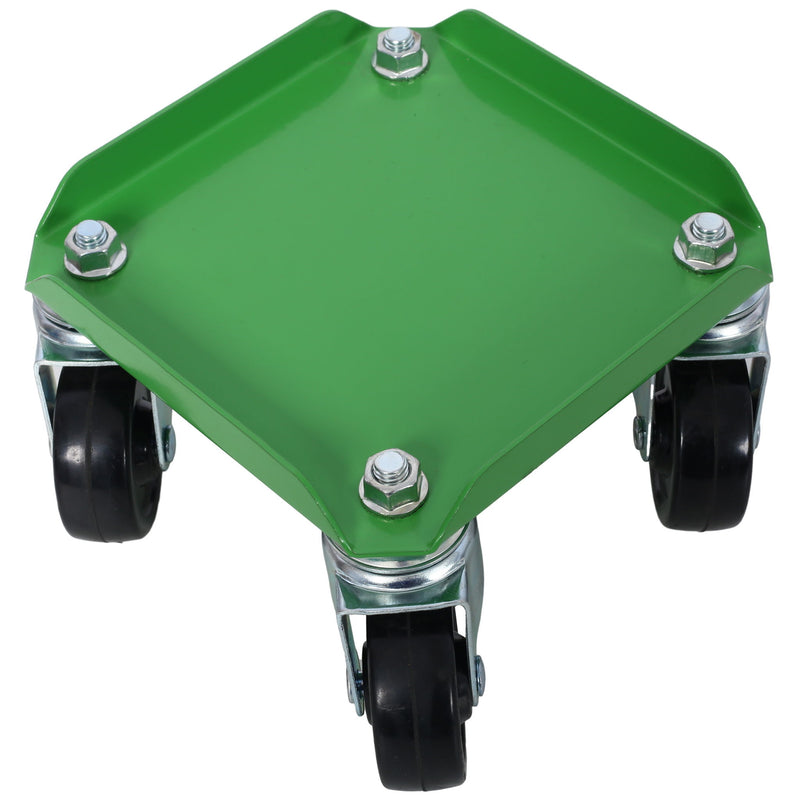 Heavy Duty Snowmobile Dolly With V Slide And Swivel Casters Steel, 1500Lbs Capacity