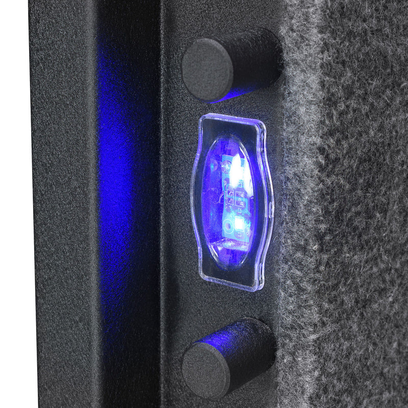 2.02 Cubic Ft Biometric Keypad Fire Resistant Safe - Black