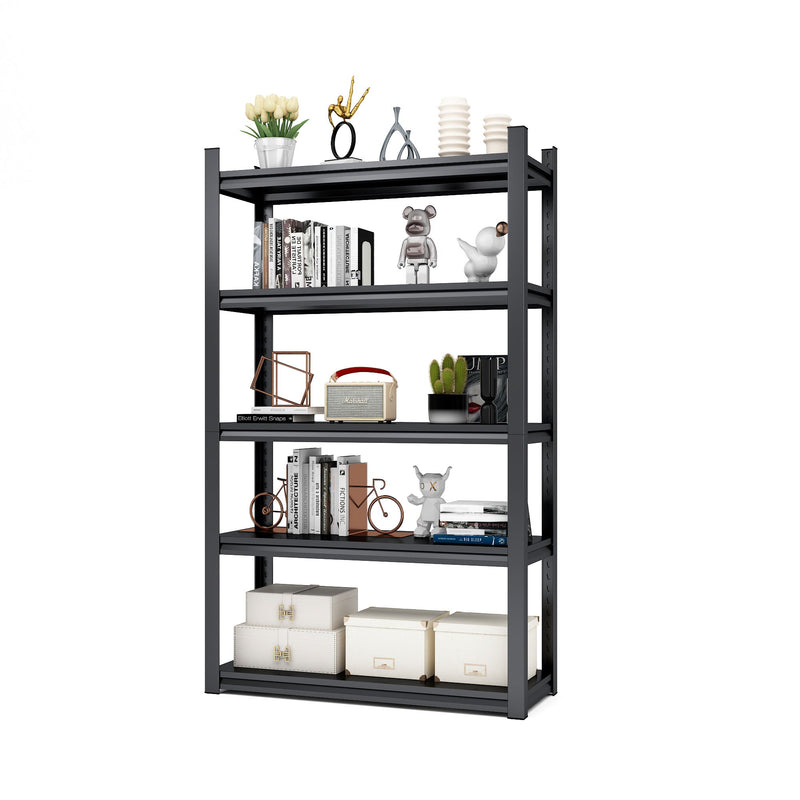 Industrial Heavy Duty Metal Garage Shelving Unit, Adjustable Storage Rack