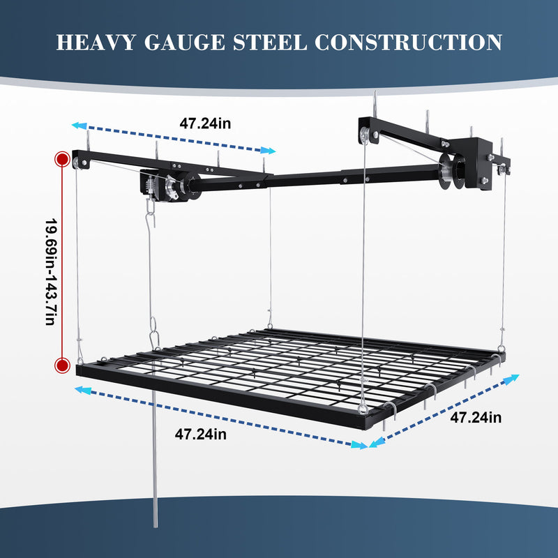 Overhead Garage Storage Rack