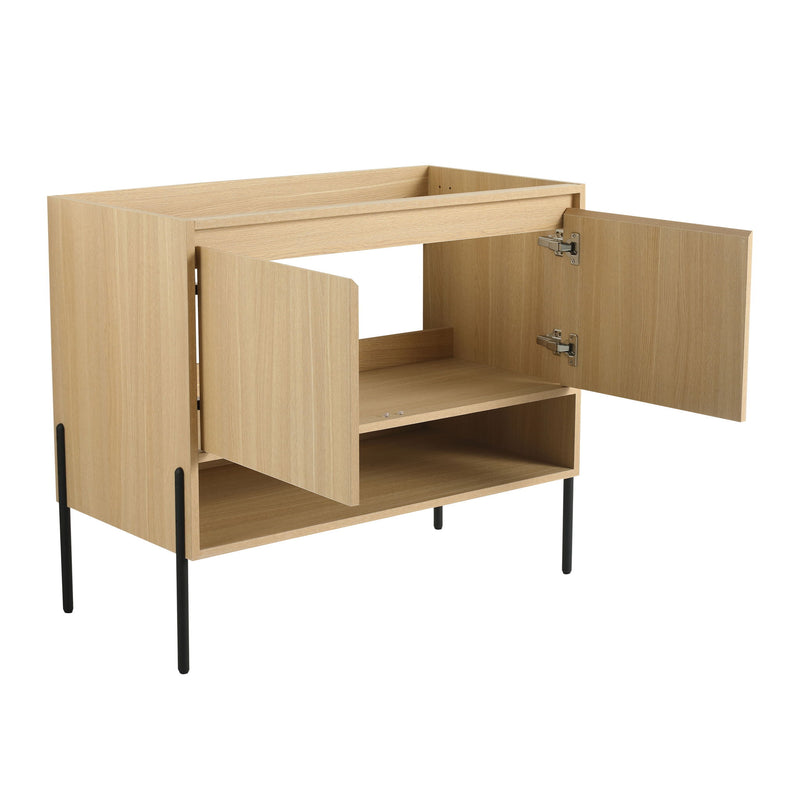Freestanding Bathroom Vanity & Soft Close Cabinet Doors