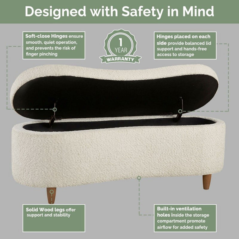 Flip Top Storage Bench