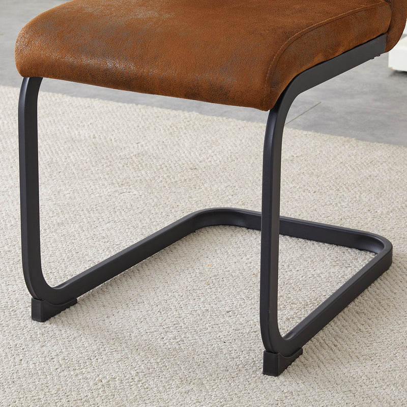 Dining Chairs With Ergonomic Backrest