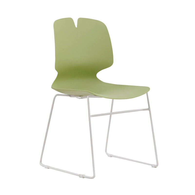 Modern Stacked Office Chairs (Set of 4)