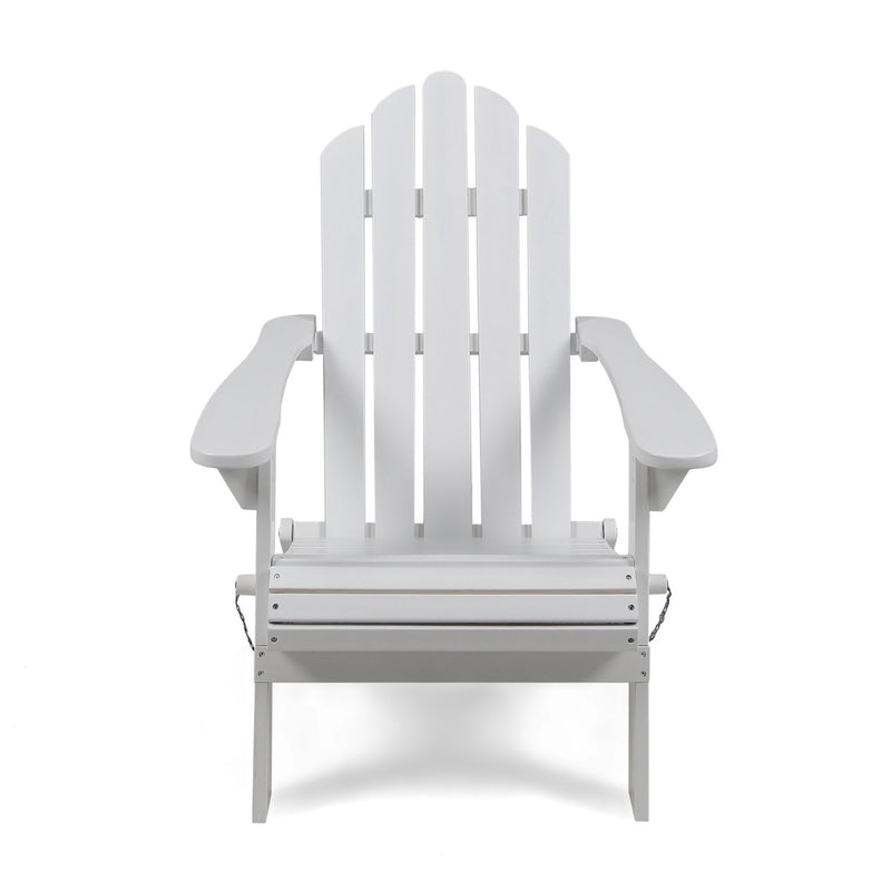 Aurascape - Outdoor Acacia Wood Foldable Adirondack Chair