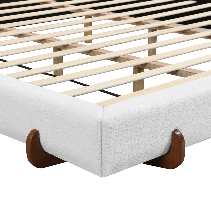 Elegant Upholstered Bed Frame
