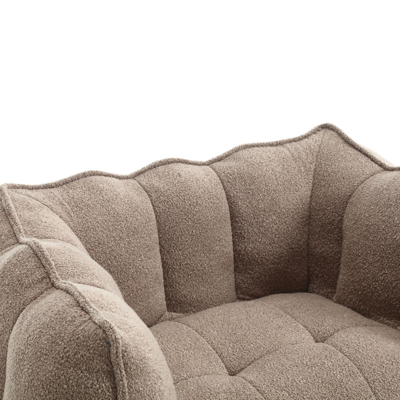 Soft Bean Bag Chair With High Resilient Foam