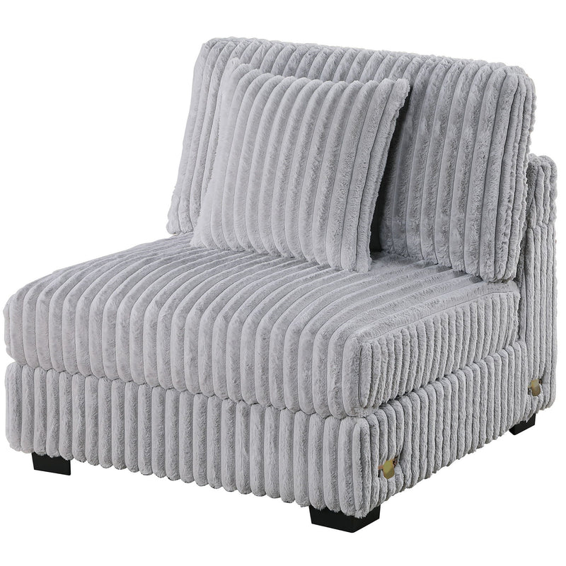 Contemporary Style Modular Sectional Sofa Set With USB, Cup Holder