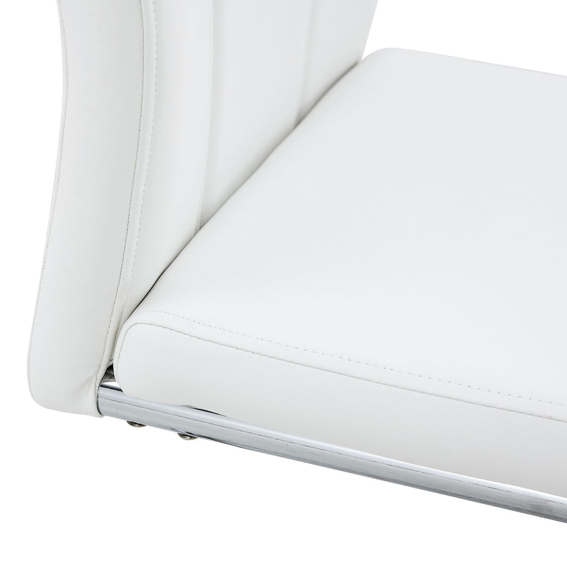 Modern Dining Chairs With High Backrest And Sturdy Legs