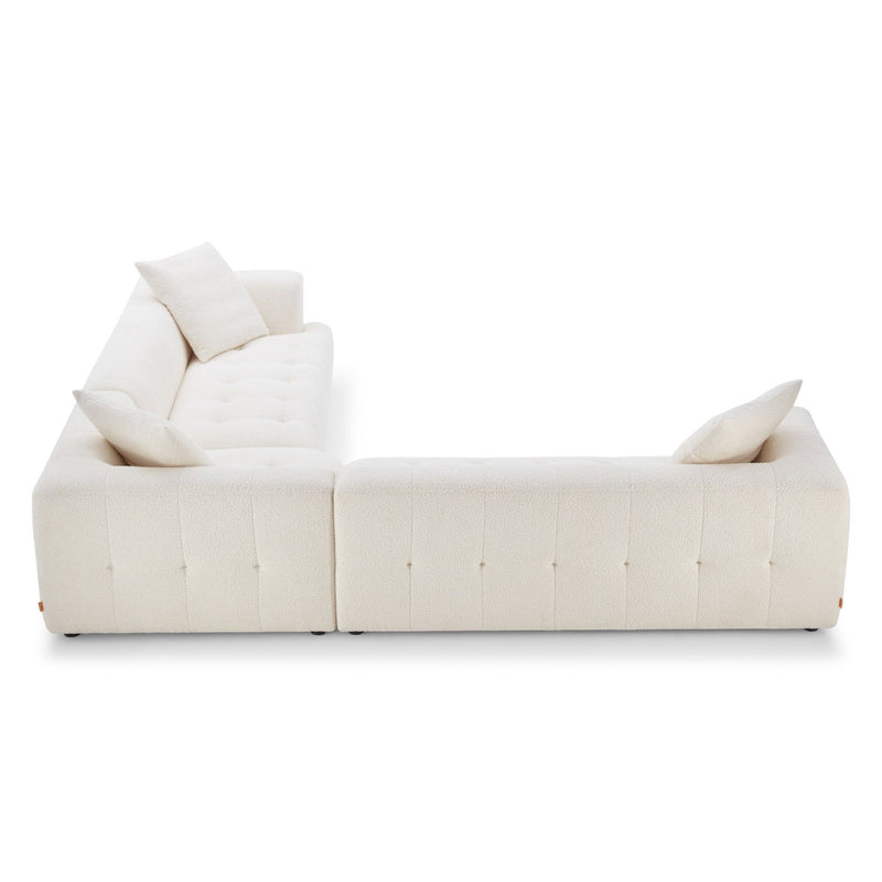 Kaynes - Elegant Upholstery Corner Sofa