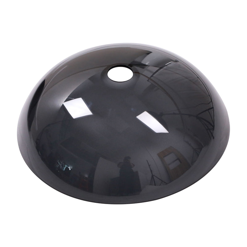 Artistic Tempered Glass Vessel Sink With Pop Up Drain