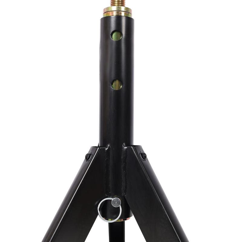 RV Adjustable Telescoping Stabilizer Jack Stand Supports Stabilizer, 16" To 30" (Set of 2) - Black