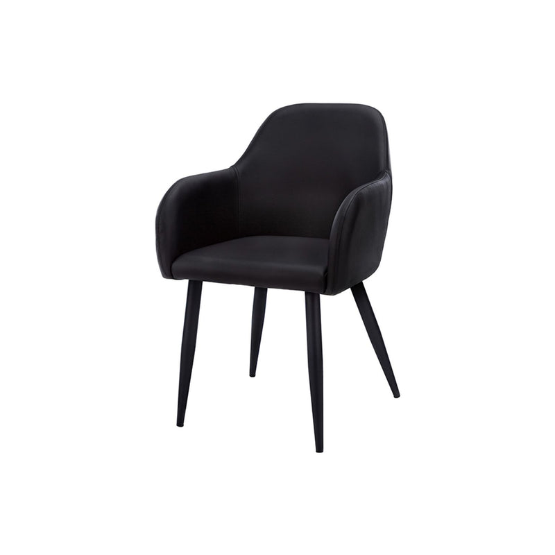Dining Chair Side, Upholstered For Dining Room, Contemporary & Modern (Set of 2)