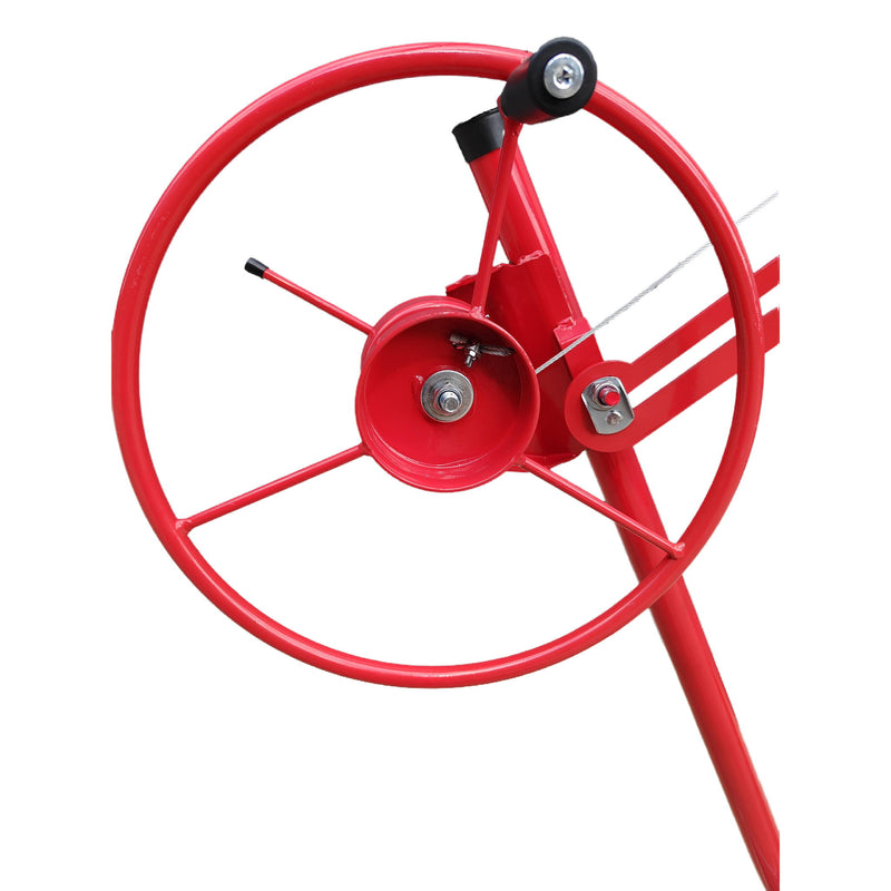 Drywall Lift Panel Hoist Jack Lifter With Caster Wheels And Telescopic Arm