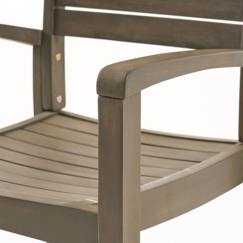Outdoor Dining Chair, Stacking Design For Patio