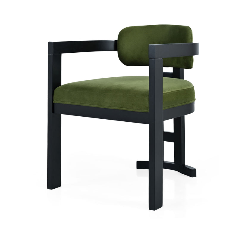 Stylish Indoor Upholstered Wood Dining Chair (Set of 2)