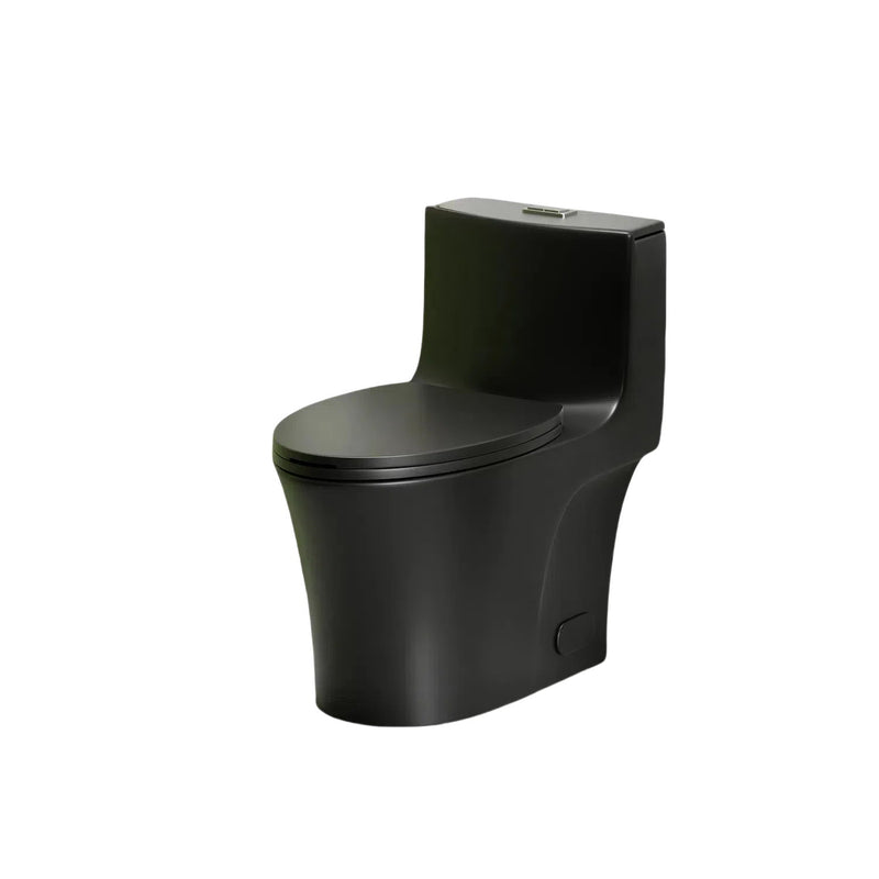 1 Piece Toilet With Dual Flush And Soft Closing Seat