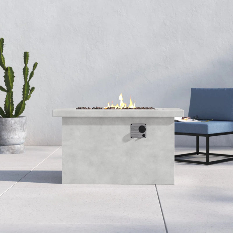 Propane / Gas Outdoor Fire Pit Table Durable Construction