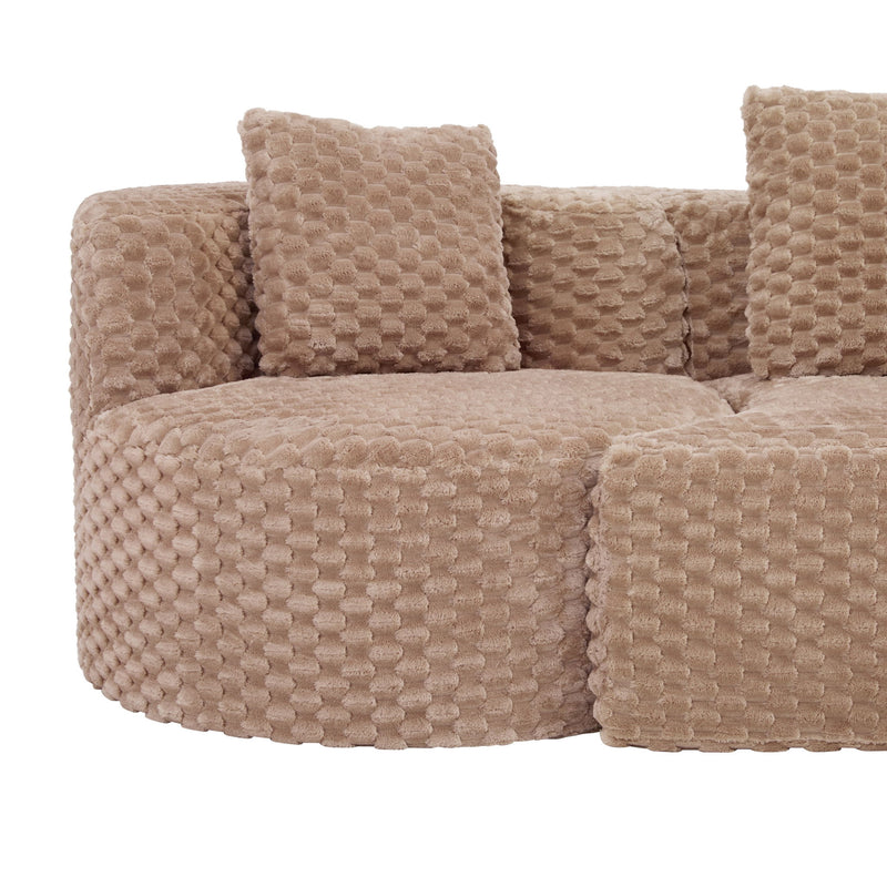 Modular Sectional Sofa With Free Combination Design