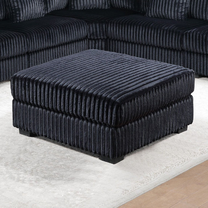 Contemporary Soft Upholstered Ottoman