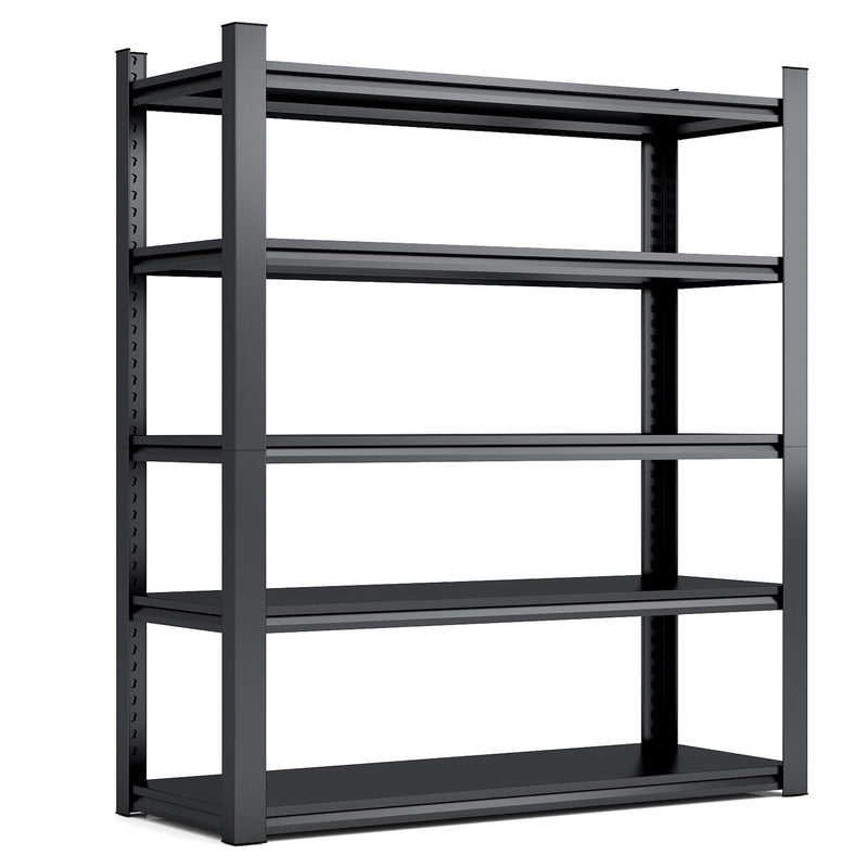 Industrial Heavy Duty Metal Garage Shelving Unit, Adjustable Storage Rack