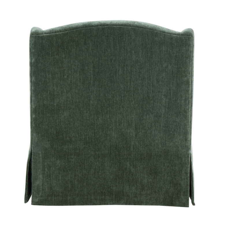 Luisa - Skirted Swivel Accent Chair
