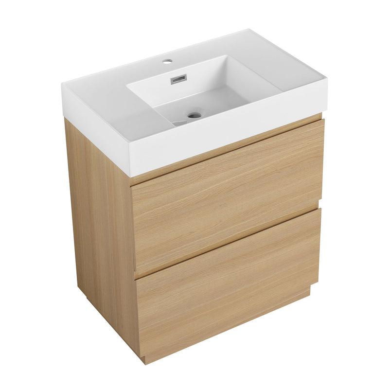Modern Freestanding Bathroom Vanities With Single Sink Combo