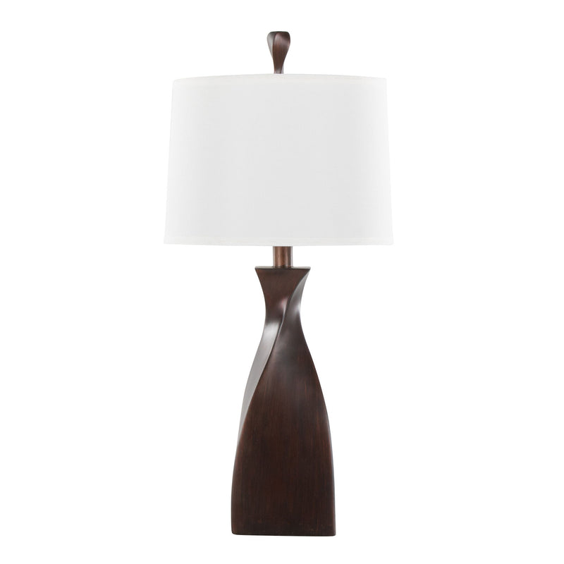Curvo - Contemporary Polyresin Table Lamp (Set of 2)