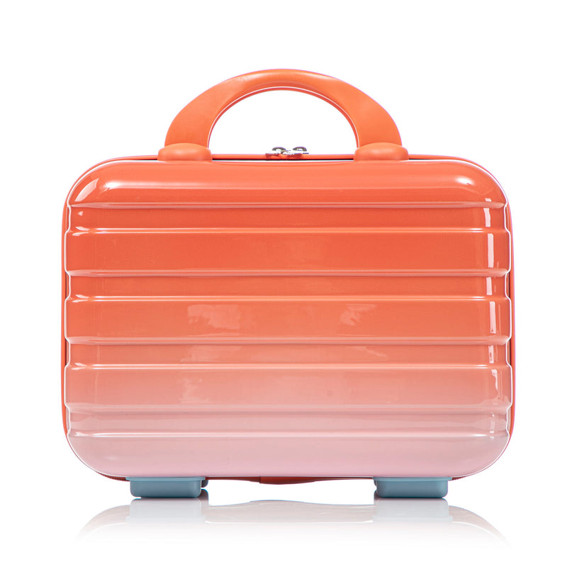 Luggage Set 14" / 20" With Combination Lock And Cosmetic Case