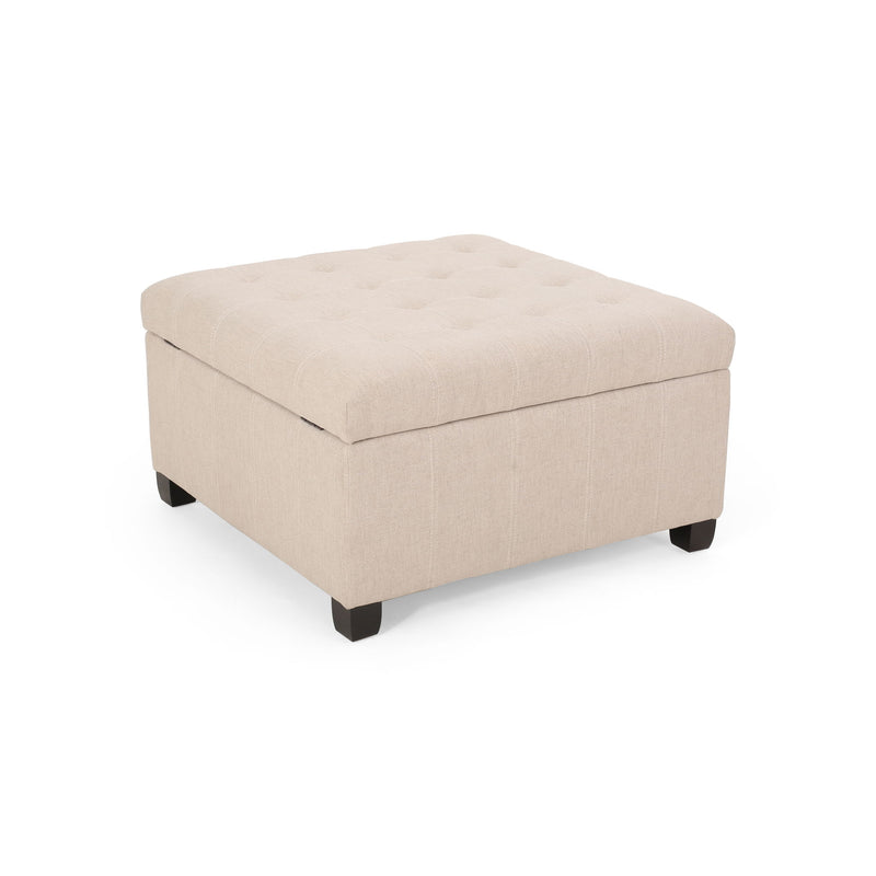 Isabella - Contemporary Ottoman With Storage