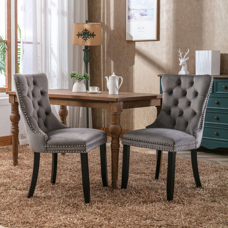 Nikki - High-End Tufted Dining Chair (Set of 2)