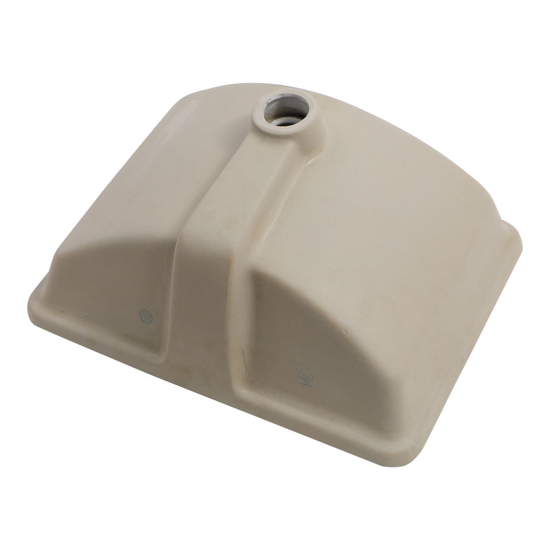 Modern Ceramic Undermount Bathroom Sink With Overflow, High Quality