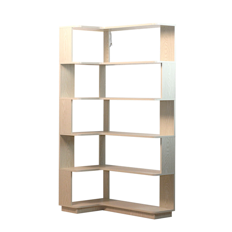 L-Shaped Design Corner Bookshelf