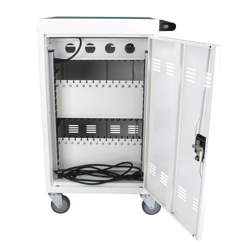 Mobile Charging Cart For Tablets Laptops 35, Device Capacity Matt Metal