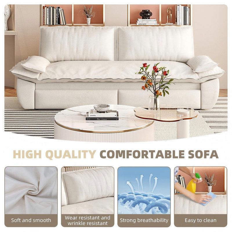Queen Pull Out Bed, 3 In 1 Convertible Sleeper Sofa