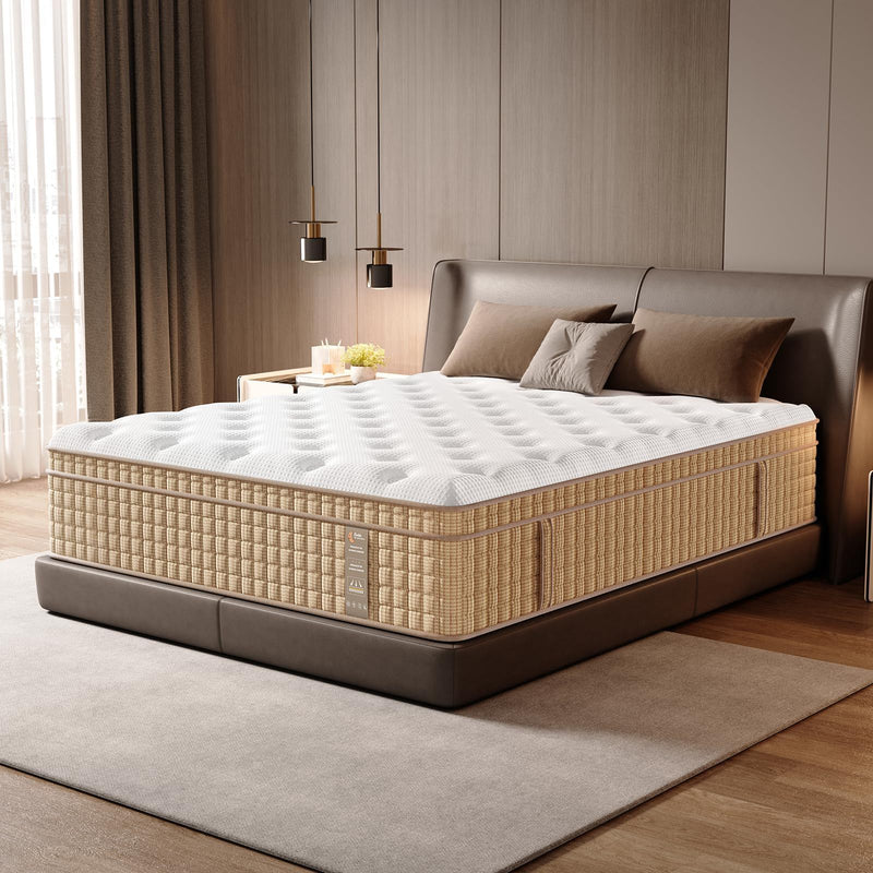 12" Hybrid Mattress With Innersprings & Gel Memory Foam