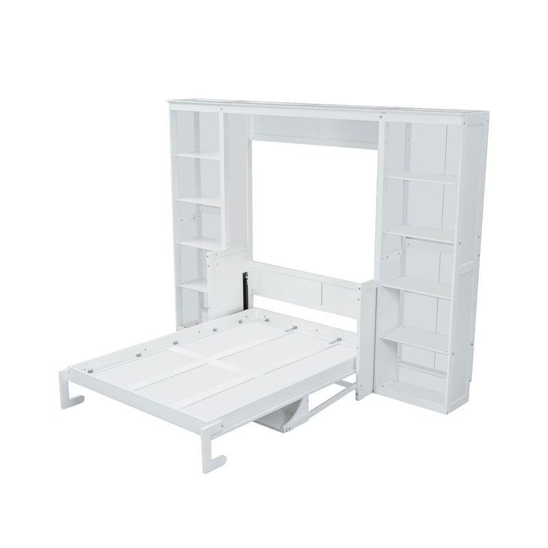 Murphy Bed With Desk And Bookshelf
