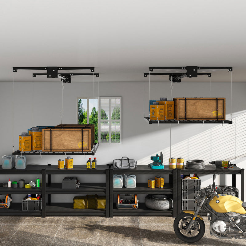 Overhead Garage Storage Rack