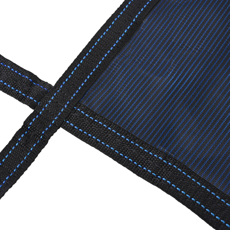 Rectangular Swimming Pool Safety Cover For Underground Pools - Blue