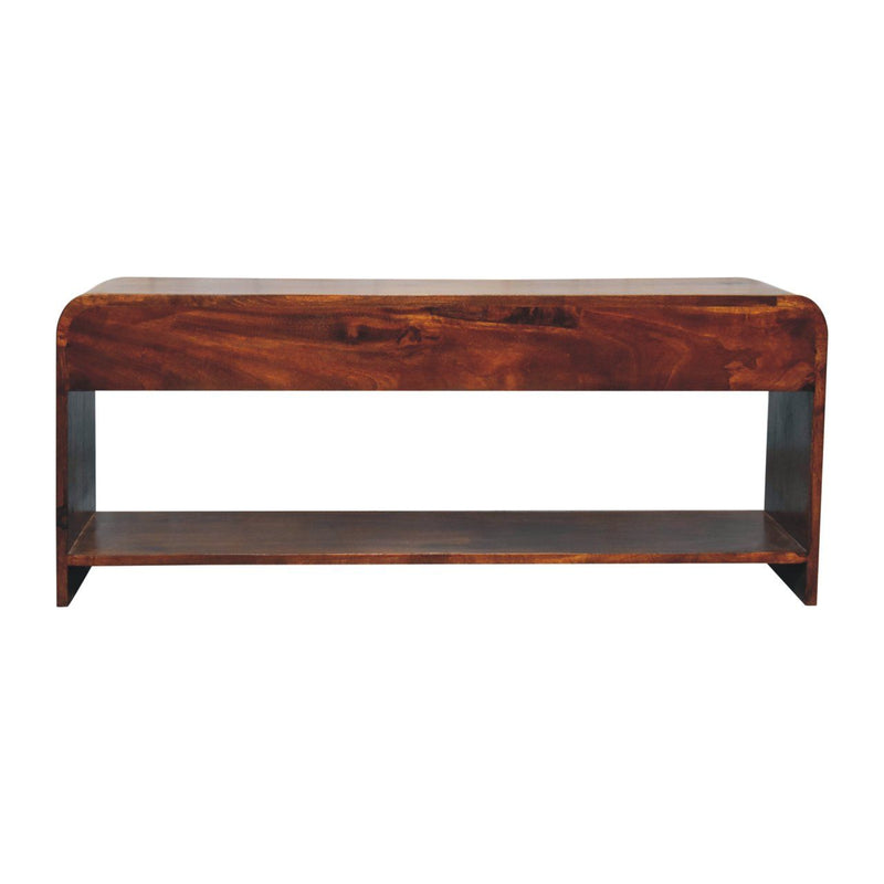 Arvessa - Slim Media Unit - Dark Brown