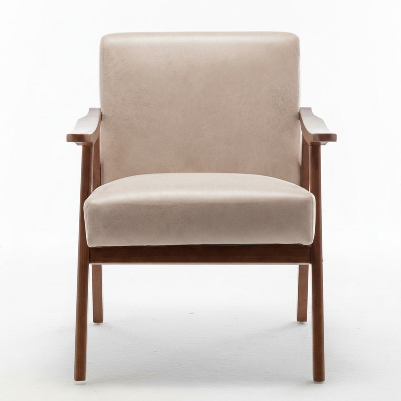 Accent Chair, Classic Mid Century Modern For Extra Seating