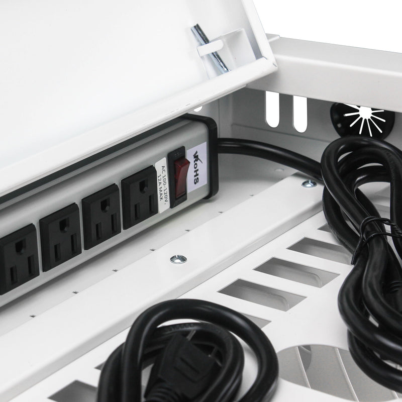 16 Bay Charging Cabinet For Laptop book, Locking Charging Station
