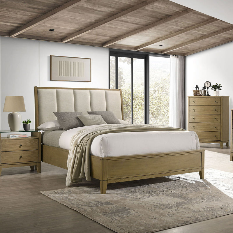 Menlo - 5 Drawer Bedroom Chest Of Drawers - Natural
