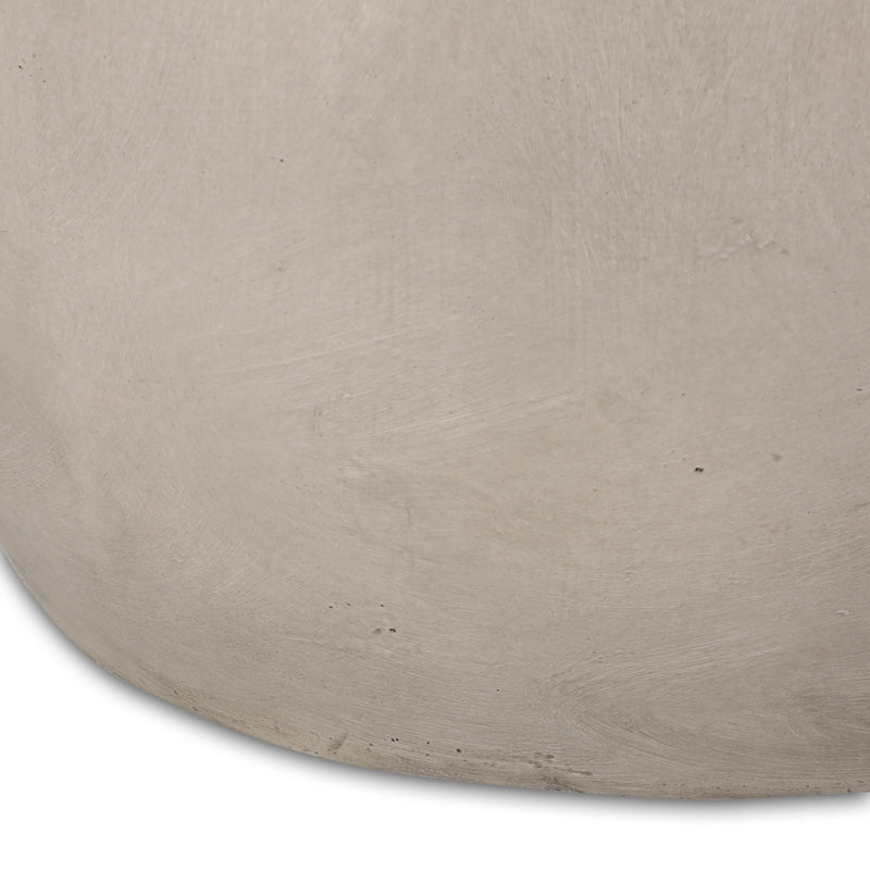 Outdoor Oval Shaped Side Table