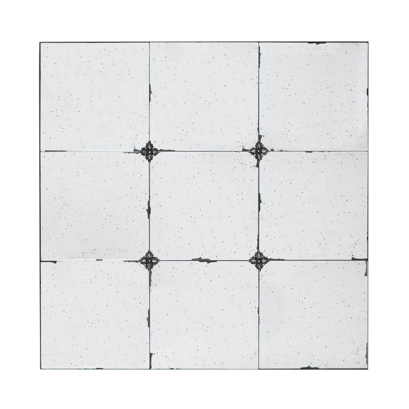 Traditional Decor Style Antique Glass Panel Mirror, Wall Mirror For Bathroom Entryway Console Lean Against Wall