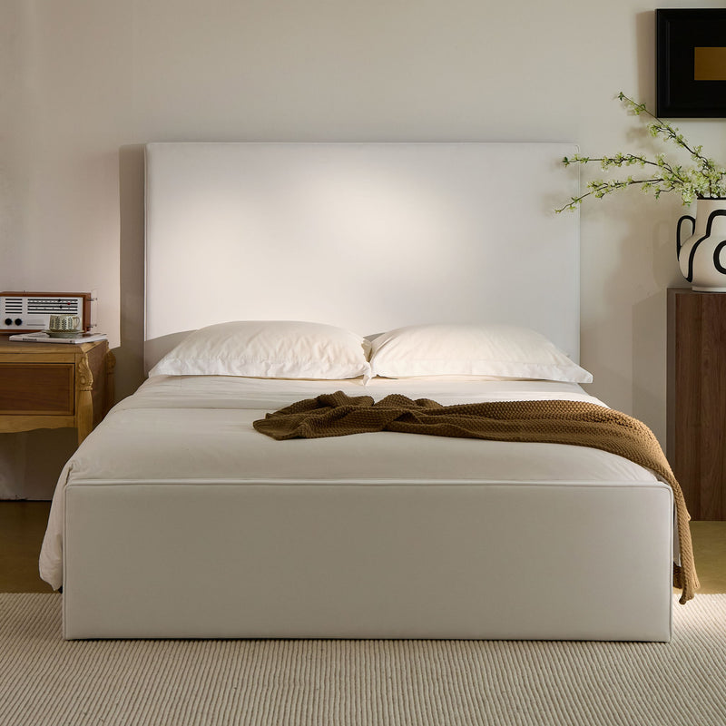 Lucas - Tall Headboard Upholstered Bed