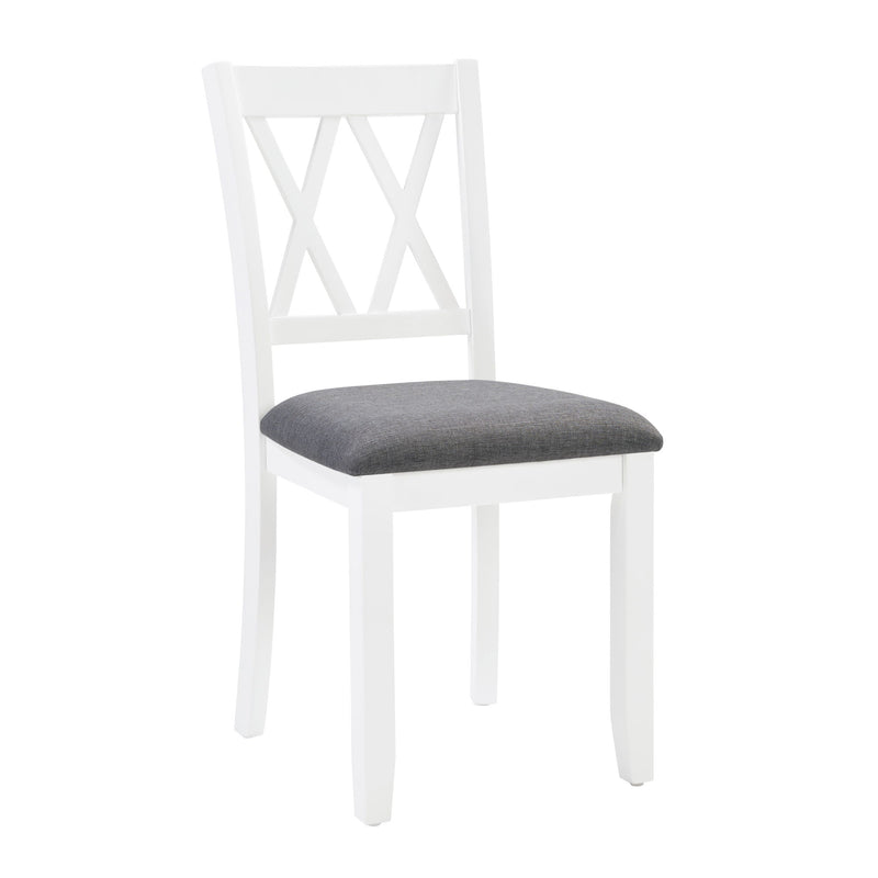 Modern Dining Set With Upholstered Chairs